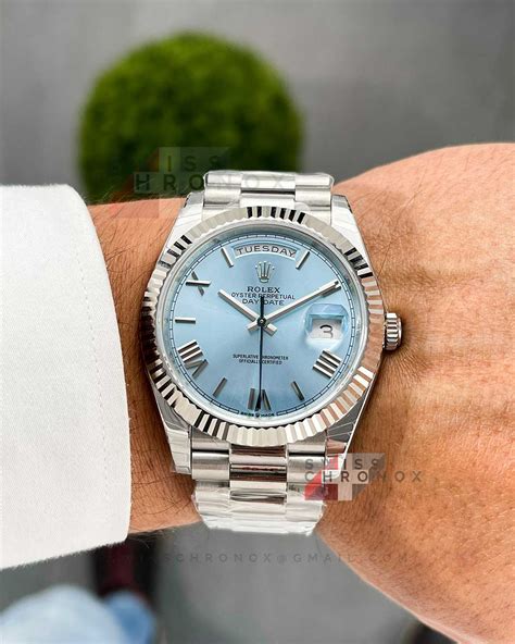 ice blue rolex buy|rolex day date ice blue.